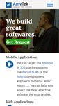 Mobile Screenshot of amvtek.com